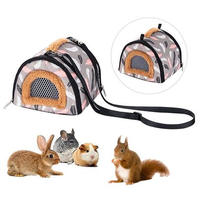 ZYYRSS Small Pet Carrier Bag for Outdoor Travel, Gray