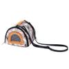 ZYYRSS Small Pet Carrier Bag for Outdoor Travel, Gray view 4