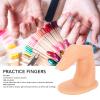 Glomora Nail Art Training Fingers Set with 50 Artificial Fingers for Practice and Display view 2