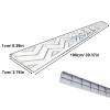 SIDID Wheelchair Threshold Ramp, Non-Slip Curb Ramp, 1–6 cm High, Gray, 100 × 7 × 1 cm view 2