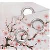 AKATIE Japanese Cherry Blossom Curtains for Kids' Room, 3D Printed Pink Floral Blackout Curtains, Noise-Reducing, Grommet Top, 2-Pack view 4