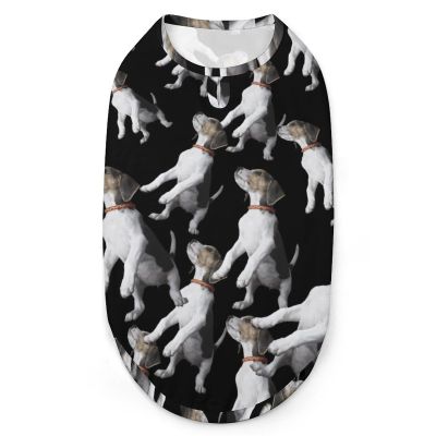 Beagle Dog Shirts, Printed Pet Clothing, Breathable Summer T-Shirt Tank Top for Small Dogs and Cats