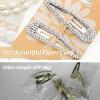 KANPRINCESS 2-Pack 6.1 cm Silver-Tone Rhinestone Hair Clips view 4