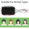 Colorful Dog Hair Brush, Detangling Brush with Nylon Bristles for Thick, Curly, Fine, Long, Short, Wet, or Dry Hair view 3