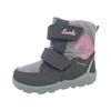 Lurchi Kalea Sympatex First-Walker Shoe, DK Blue/Pink, EU 27, Wide view 1