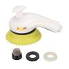 Plcnn Bath Brush for Dogs and Cats, Pet Shower Head Brush with Switch, Soft Tooth Massage, Yellow view 1