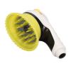 Plcnn Bath Brush for Dogs and Cats, Pet Shower Head Brush with Switch, Soft Tooth Massage, Yellow view 2