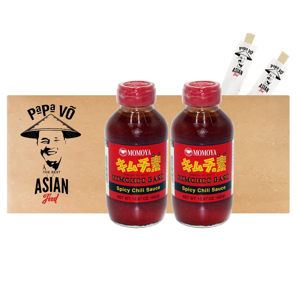 2-Pack (2 x 450 g) Momoya Kimuchi No Moto Chili Sauce