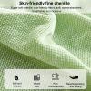 Stretch Chenille Sofa Cover for 3-Seat Couch, Beige, L (160–200 cm) view 2