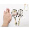 APLUSH Oval Handheld Makeup Mirror with Ergonomic Handle view 4