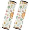 Car Seat Belt Shoulder Pads, 2-Pack, Cartoon Lion view 1