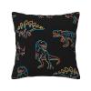 Dinosaurs5 Dinosaur Fall Pillow Cover, Linen Farmhouse Decor view 1