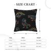 Dinosaurs5 Dinosaur Fall Pillow Cover, Linen Farmhouse Decor view 4