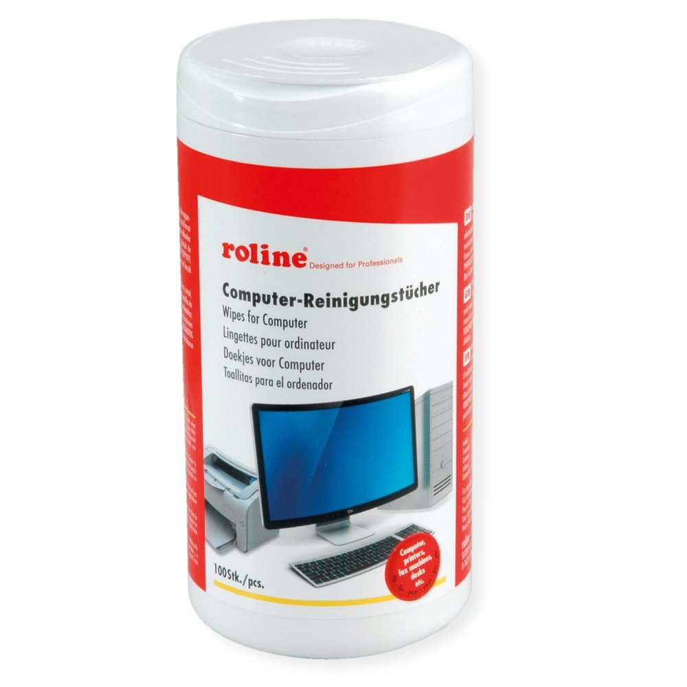 ROLINE Universal Cleaning Wipes, 100 Count