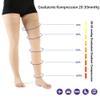 VARCOH Thigh-High Compression Stockings, Open Toe, for Women and Men view 3