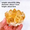 HXSCOO Natural Citrine Quartz Stone Crystal Cluster view 4