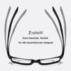 Eyglajdd TR90 Reading Glasses for Women and Men, 2-Pack, Blue-Light-Blocking, Gray-Red, +1.50 view 3