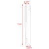 Amagogo Hair Straightener for All Hairstyles, 10 W, Floating Plate, Portable, White view 3