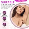 Glamza Crystal Hair Eraser Stone | Fast Effective Magic Crystal Hair Remover (Black) view 3