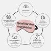 Custom Silk Sleep Eye Mask for Men and Women with Adjustable Strap view 4