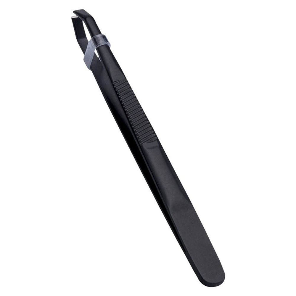 Precision Angled Tweezers for Eyebrows and Facial Hair