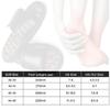 Magnetic Acupressure Massage Slippers for Indoor Use, Red Rotating Dot, Size 44-45 view 3