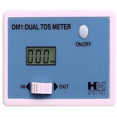 Dual TDS Monitor, 0–9,990 ppm Range, 2% Reading Accuracy