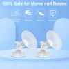 Shienfir Breast Pump Flange Inserts, 13/15/17/18/19/20/21/24 mm, BPA-Free Silicone view 3