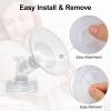Shienfir Breast Pump Flange Inserts, 13/15/17/18/19/20/21/24 mm, BPA-Free Silicone view 4