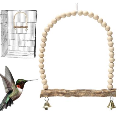 Bird Swing with Hanging Bell