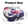 MUOOUM Menstrual Pad Storage Bag with Zipper, Koala Tree Pattern, Color 2, 4.7 x 6.6 x 6.6 in/12 x 17 x 17 cm view 3