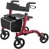 Lightweight Rollator Walker with Seat and Wheels for Seniors view 1
