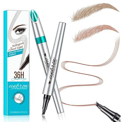 Long-Lasting, Waterproof, Sweat- and Smudge-Resistant Eyebrow Pencil