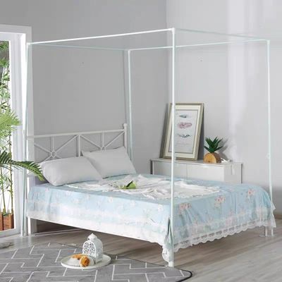 AdeptT 4-Corner Canopy Bed Frame Posts, Queen