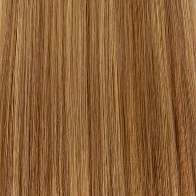 GLOBAL EXTEND Bonding Hair Extensions | 100% Human Hair | Double Drawn | Reusable | Versatile Styling | Wide Color Selection (35 cm, 10/16 Highlighted)