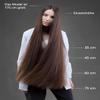 GLOBAL EXTEND Bonding Hair Extensions | 100% Human Hair | Double Drawn | Reusable | Versatile Styling | Wide Color Selection (35 cm, 10/16 Highlighted) view 2
