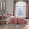 DestinyHomeTex 4-Layer Two-Tone Muslin Blanket, Ultra-Soft and Lightweight, Baby, 100 x 120 cm, Terracotta and Beige, No Fringes view 3