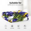 Lsjuee Purple Blanket, Soft Lightweight Flannel Throw for Bed, Sofa, Travel and Camping view 3