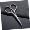 Silver Stainless Steel Beard Scissors for Men, Precise Trimming view 4