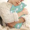 2 L Hot Water Bottle with Cute Cartoon Sheep and Soft Fleece Cover view 2