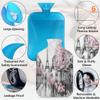 Paris Hot Water Bottle with Plush Cover, 2 L, Paris Street Painting view 3