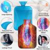 Flame Baseball Hot Water Bottle with Fleece Cover, 2L view 3