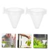 10-Piece Plastic Worm Feeders with Suction Cups view 4
