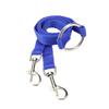 Mipcase 2-Piece Adjustable Nylon Double Dog Leash for Small Pets, Durable and Tangle-Free, Blue view 3