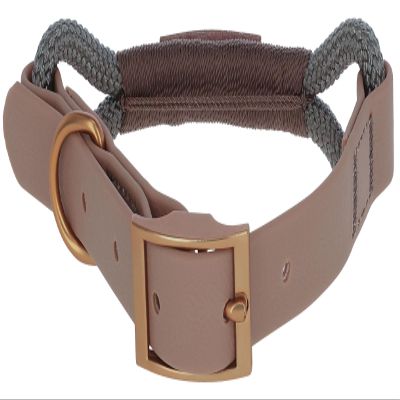 Kerbl Pet Collar Monte Carlo, Brown/Grey, 8 mm x 30-40 cm