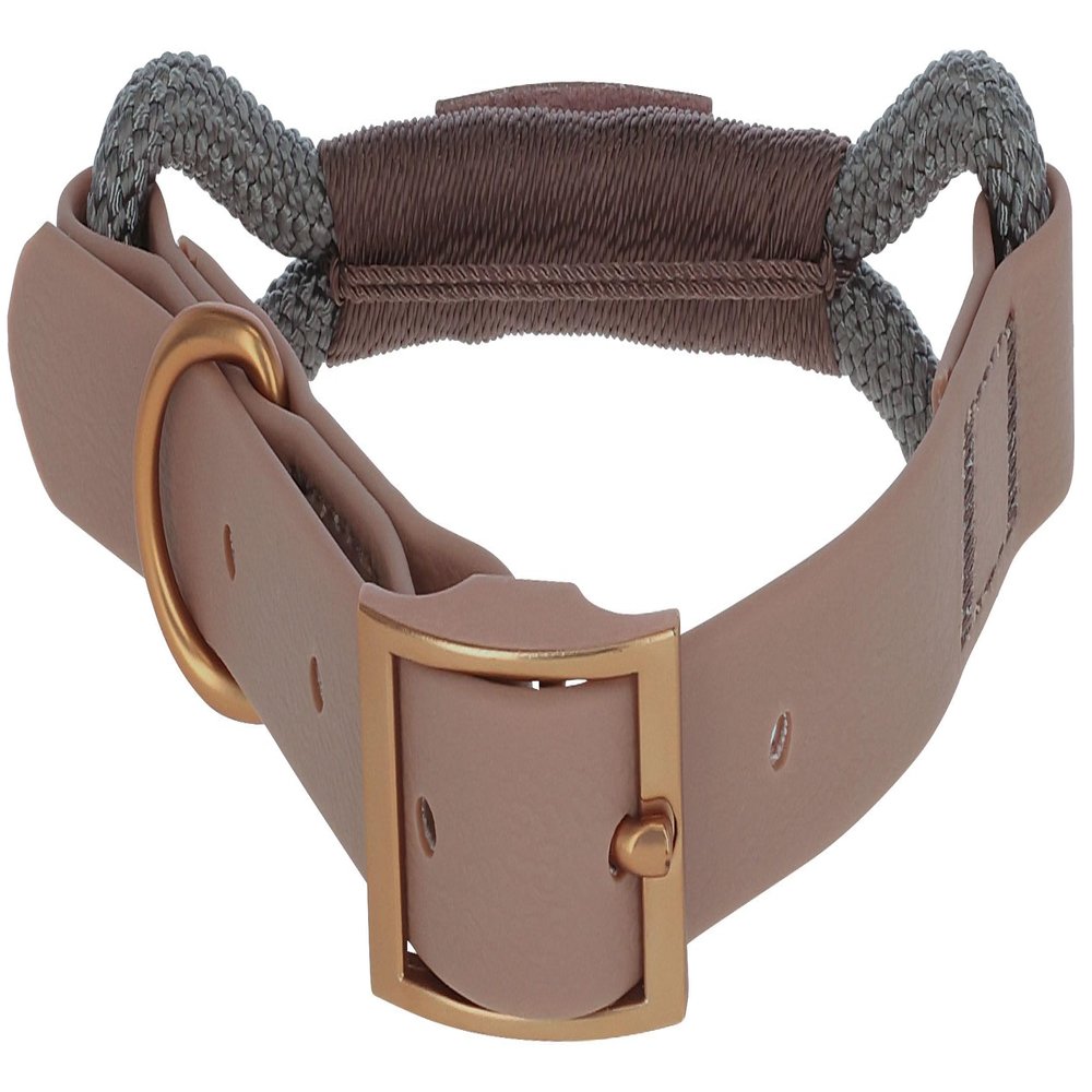 Kerbl Pet Collar Monte Carlo, Brown/Grey, 8 mm x 30-40 cm
