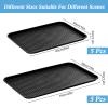 Yungyan 10-Piece Multi-Purpose Boot Trays, Waterproof Shoe Trays and Trunk Mats for Pets, Garage and Entryway view 2