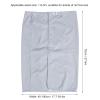 Portable Incontinence Mattress Skirt, Washable and Reusable, Blue-Gray (L) view 2