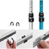 Crutches, Walking Cane for People with Disabilities, Lightweight, Non-Slip, with Hospital Function, Present view 3