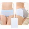 Women's Lace Cotton High-Waisted Briefs, Size 38 view 3